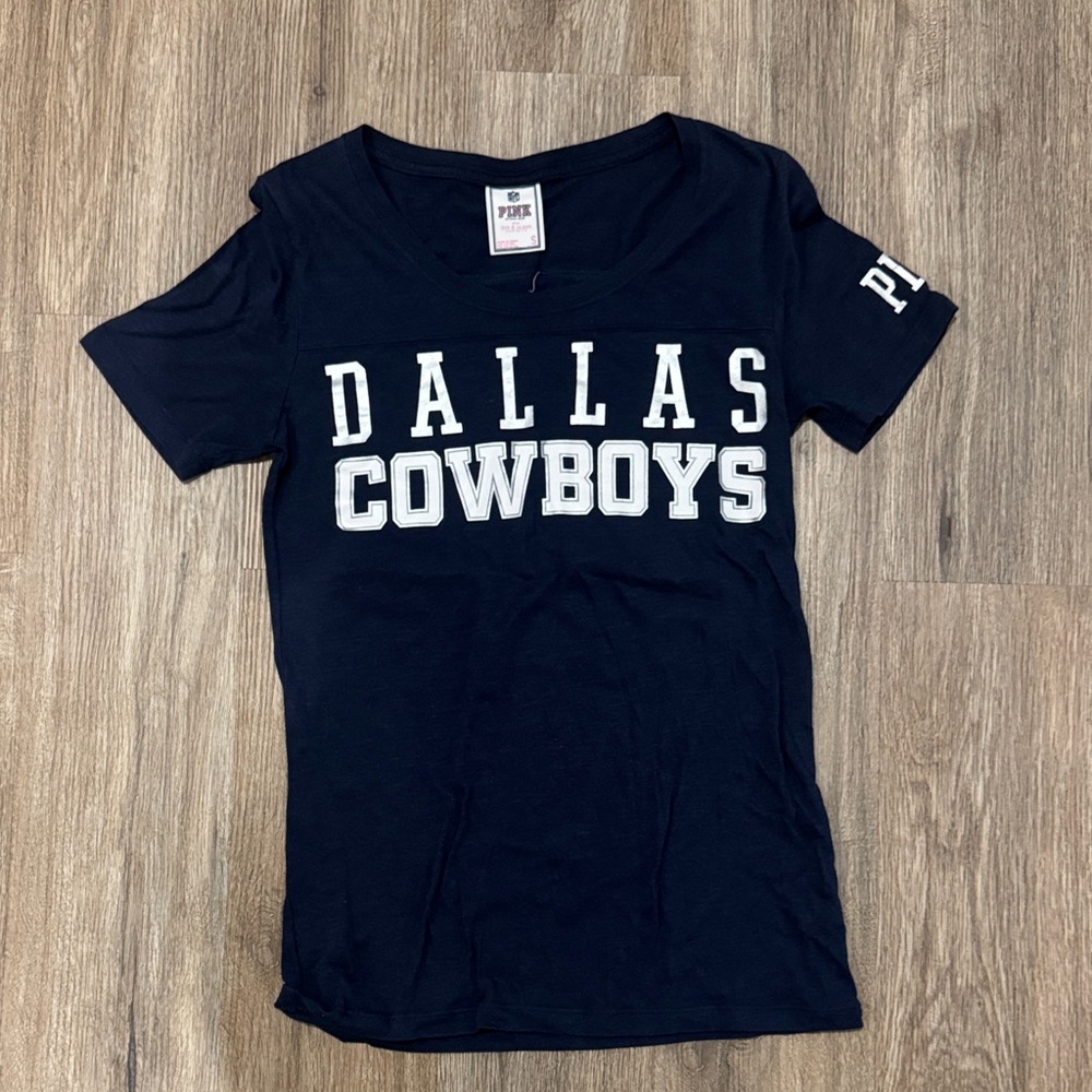 PINK Victoria Secret Dallas Cowboys Navy T-Shirt
